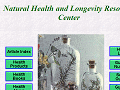 Natural Health and Longevity Resource Center - Alternative Holistic Medicine