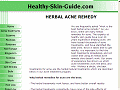Herbal Acne Remedy....Natural Acne Treatments