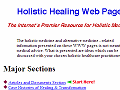 Holistic Medicine Web Page